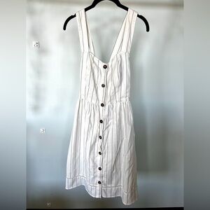 Altar’d State Striped Button-Down Dress